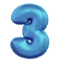 ilustracion-3d-numero-3-azul
